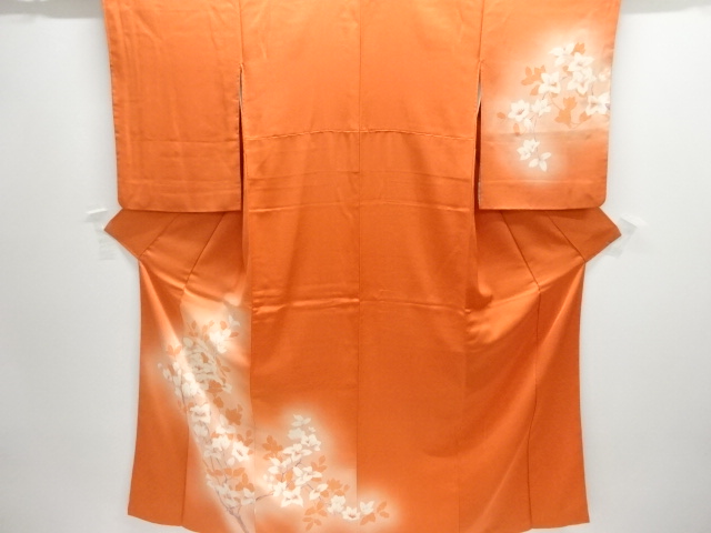 JAPANESE KIMONO / HOMONGI / SILK / FLOWERS
